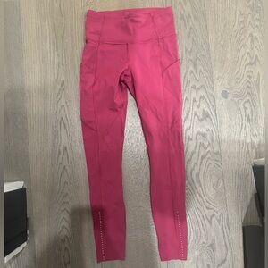 Magenta Lulu lemon leggings
